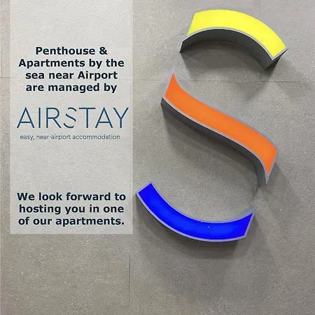 Penthouse & Apartments By The Sea Airport Airstay Artemida  Exterior photo